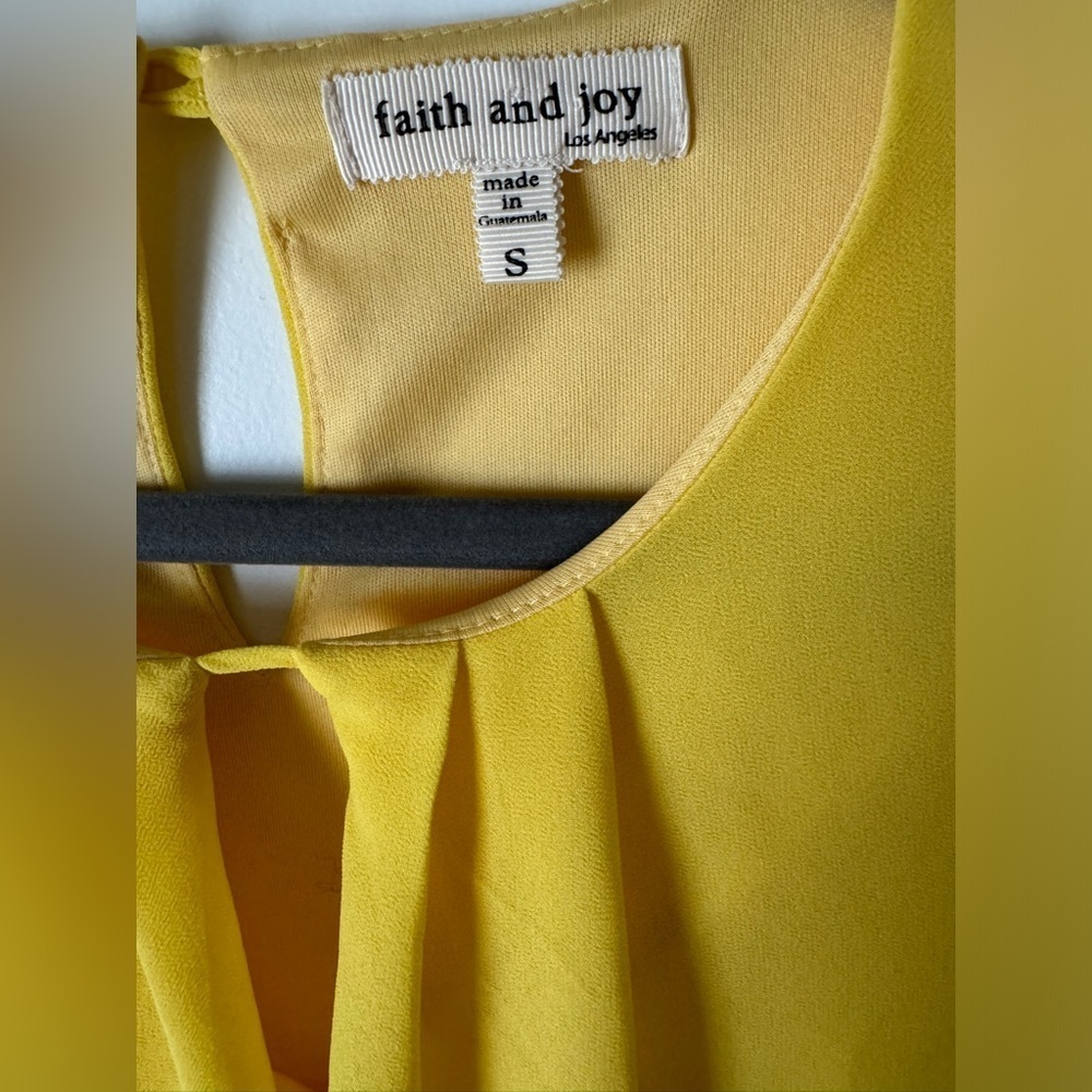 NWOT faith and joy Shirt - Picture 2 of 3